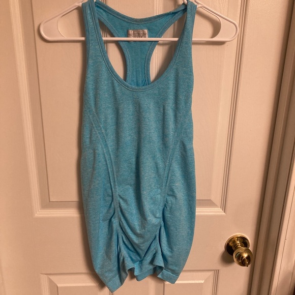 Athleta | Fastest Track Blue Racerback Top Small EUC - Picture 2 of 5